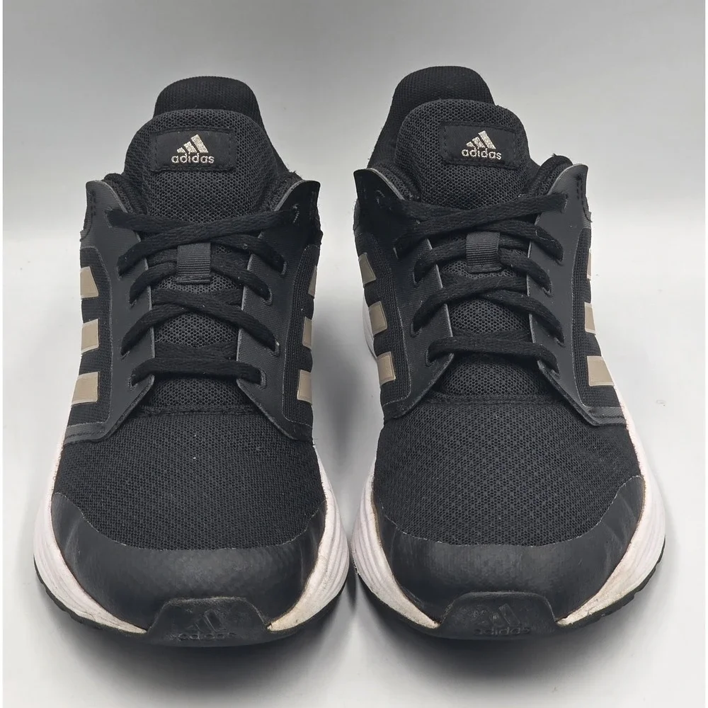 adidas Galaxy 5 Running Shoes GX4979 Black Champagne Women's 9.5